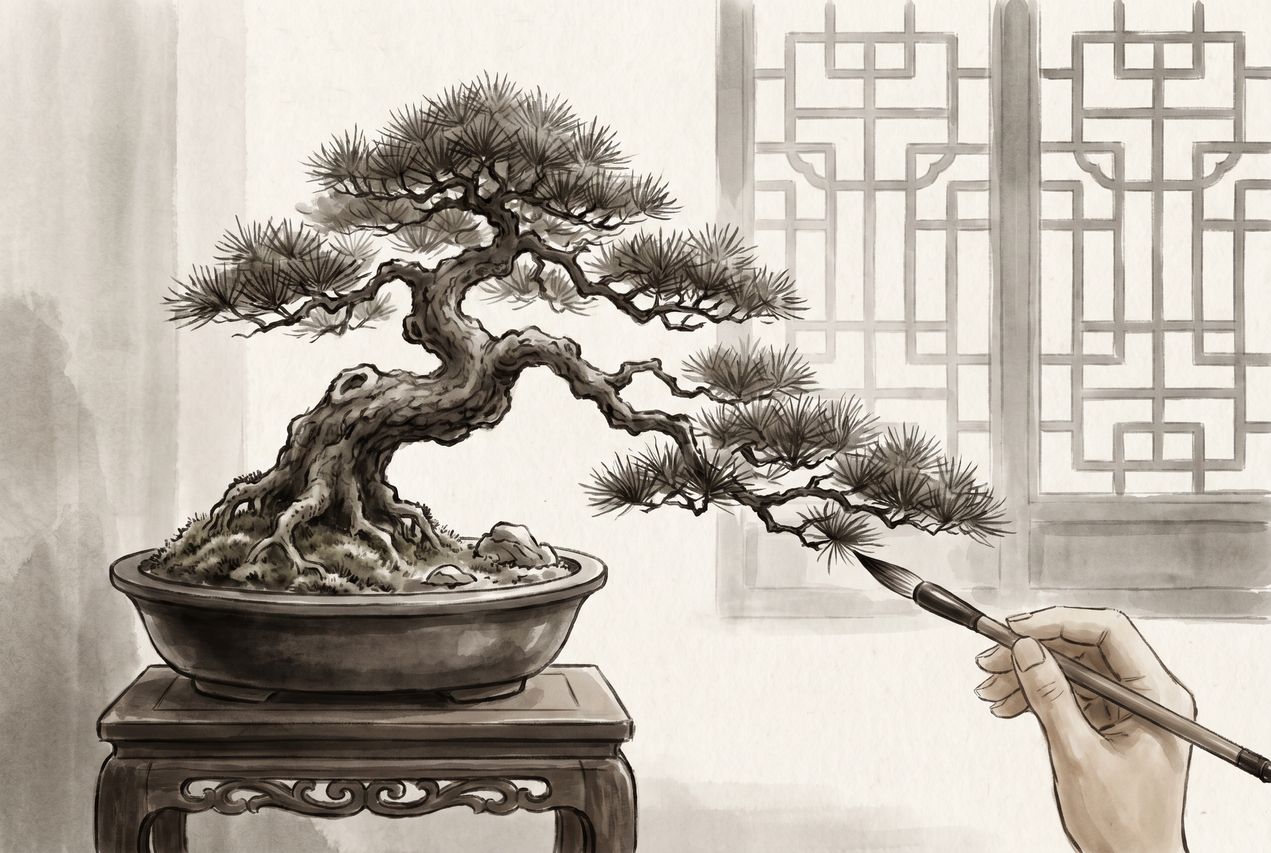 免费菠萝案头清供盆景制作视频教程 - rvfnj02.cn
